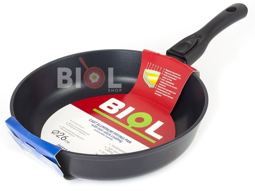 Сковорода 24 см с антипригарным покрытием Биол Классик купить