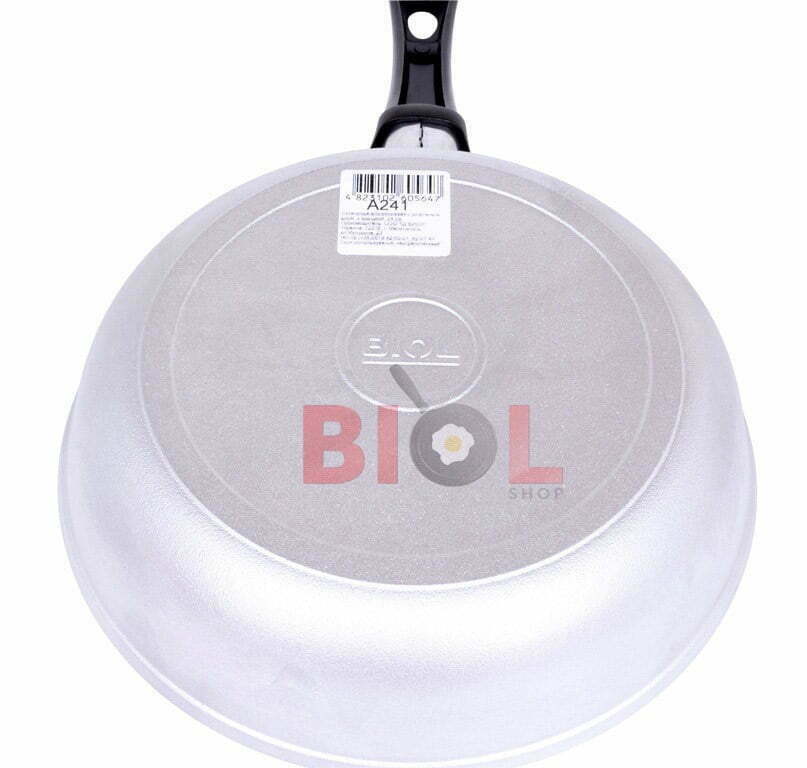 Алюминиевая сковорода 24 см с рифленым дном Биол купить онлайн в интернет магазине