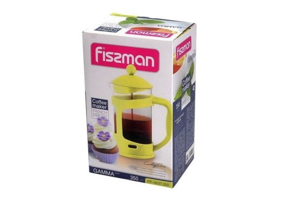 Чайник заварочный френч-пресс 350 мл Fissman Gamma FP-9037.350