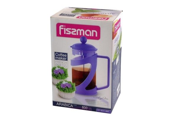 Чайник френч-пресс заварочный 800 мл Fissman Arabica FP-9041.800