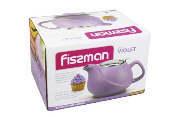 Керамический заварочный чайник с ситечком Fissman 750 мл по низкой цене