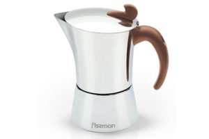Гейзерная кофеварка 4 чашки Fissman купить недорого
