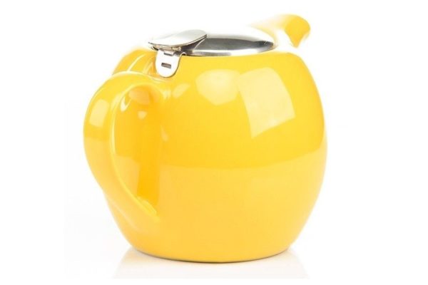 Заварочный чайник Fissman керамика 0,75 л желтая заказать в Украине