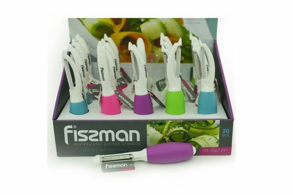 Нож для чистки кожуры 16 см P-формы Fissman 7657