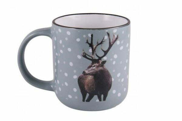 Чашка 320 мл керамика Milika New Year's Deer M0420-K2