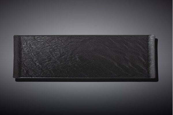 Блюдо прямоугольное Wilmax Slatestone Black 30х9,5 см