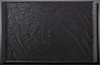 Тарелка Wilmax Slatestone Black 19,5х14,5 см WL-661108 / A купить недорого онлайн