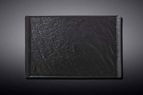 Тарелка Wilmax Slatestone Black 19,5х14,5 см заказать онлайн