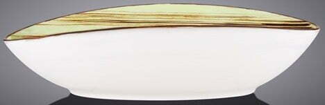 Блюдо овальное глубокое Wilmax Scratch Pistachio 25х16,5х6 см WL-668140 / A купить в Харькове