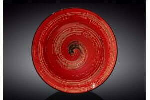 Тарелка глубокая Wilmax Spiral Red WL-669227 / A