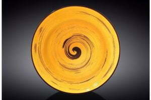 Тарелка глубокая Wilmax Spiral Yellow WL-669427 / A