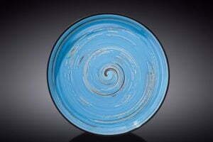 Тарелка обеденная Wilmax Spiral Blue