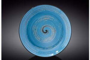 Тарелка Wilmax глубокая Spiral Blue 350 мл WL-669627 / A