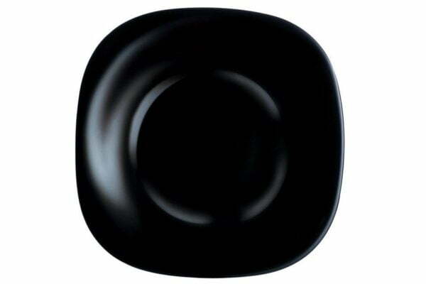 Тарелка суповая Luminarc Carine Black квадратная 21 см L9818