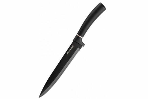 Набор ножей с 5 предметов Vincent Black blade VC-6211